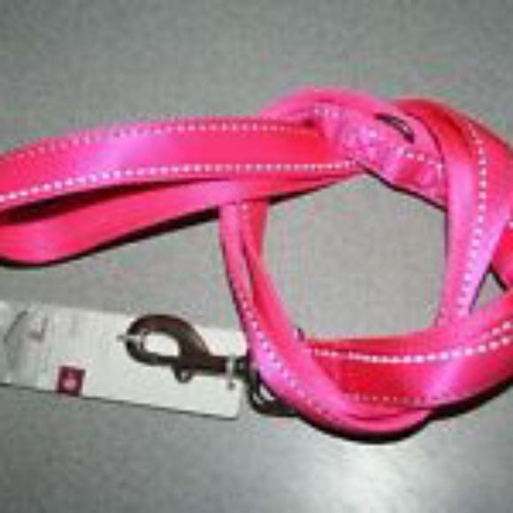 Good2Go PINK Reflective Braided Webbing/Tape Lead 6FT 1.8m Leash Good 2 Go NEW - Picture 2 of 2